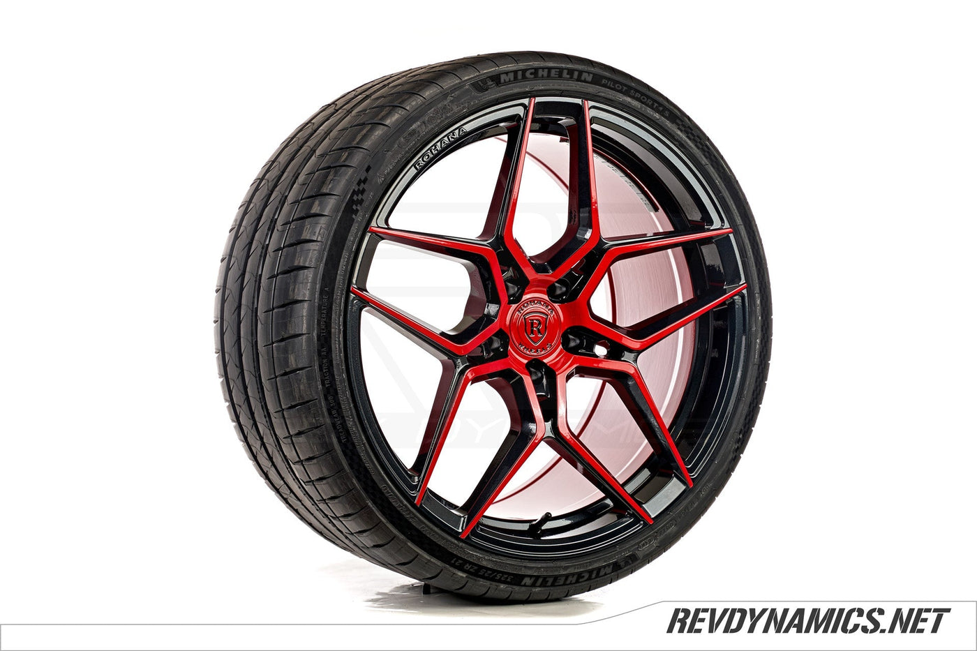 Rohana RFX11 Custom Finished | Torch Red and Black