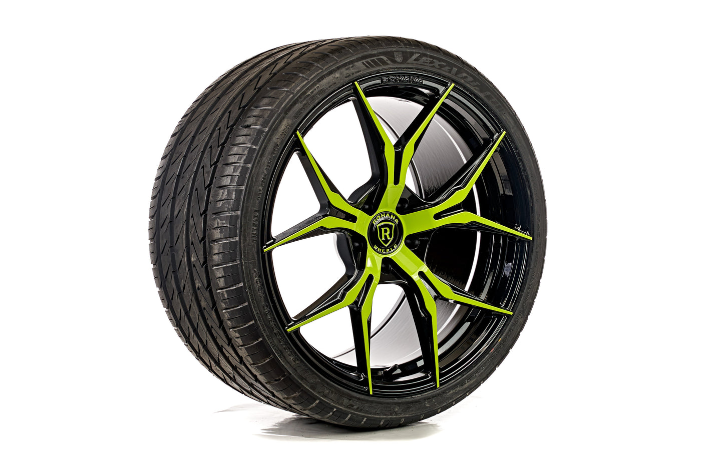 Rohana RFX5 Custom Finished | Neon Lime and Black