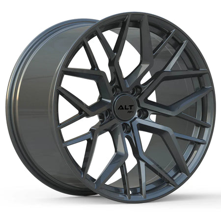 ALT Forged Velocity C8 Corvette 19" Front 20" Rear Wheel and Tire Package - Rev Dynamics