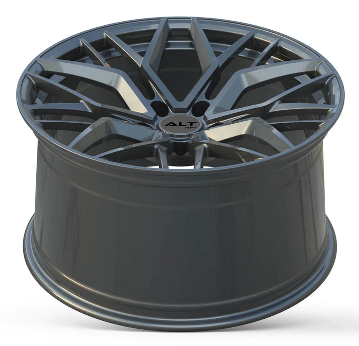 ALT Forged Velocity C8 Corvette 19" Front 20" Rear Wheel and Tire Package - Rev Dynamics