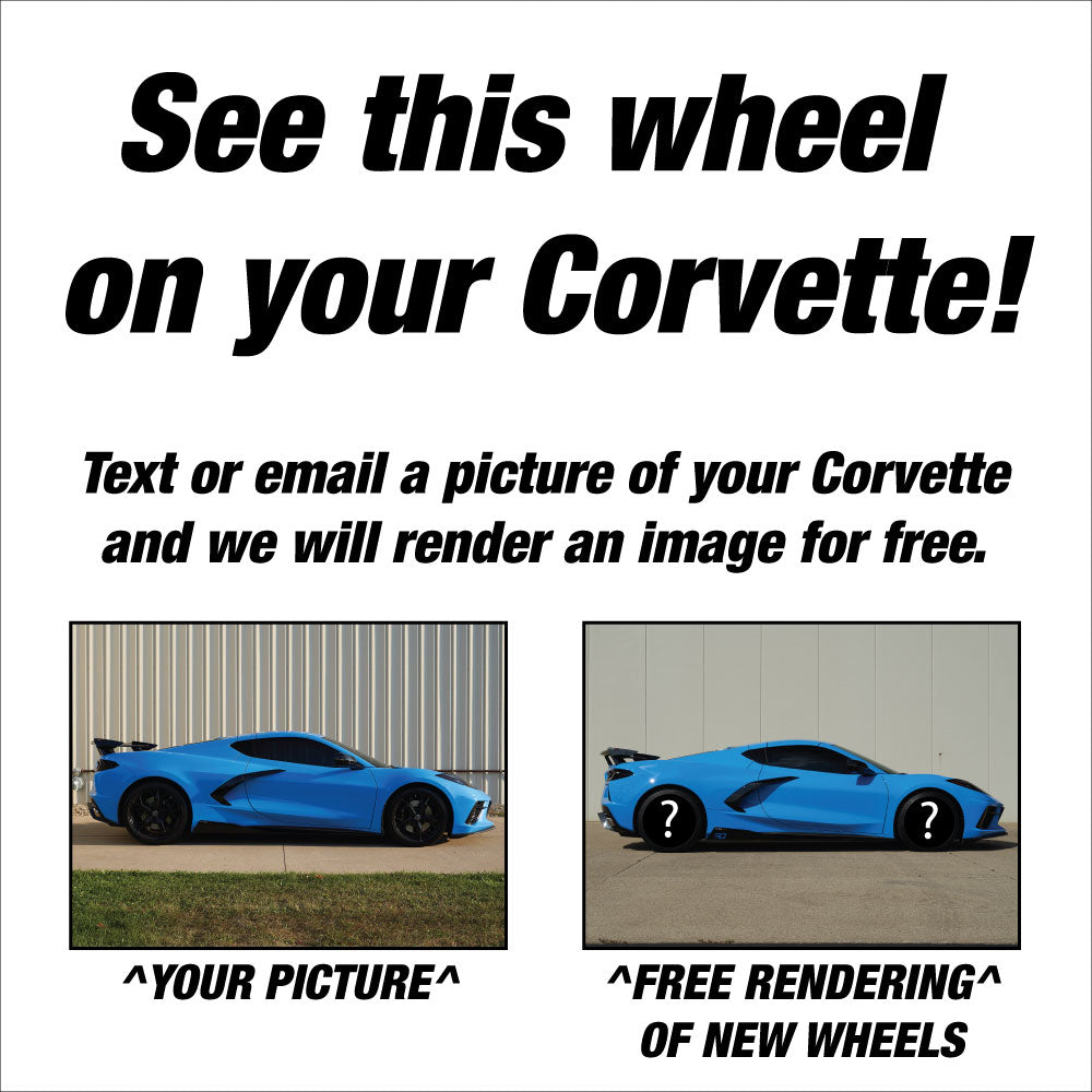 Cray Hammerhead C8 Corvette 20x9