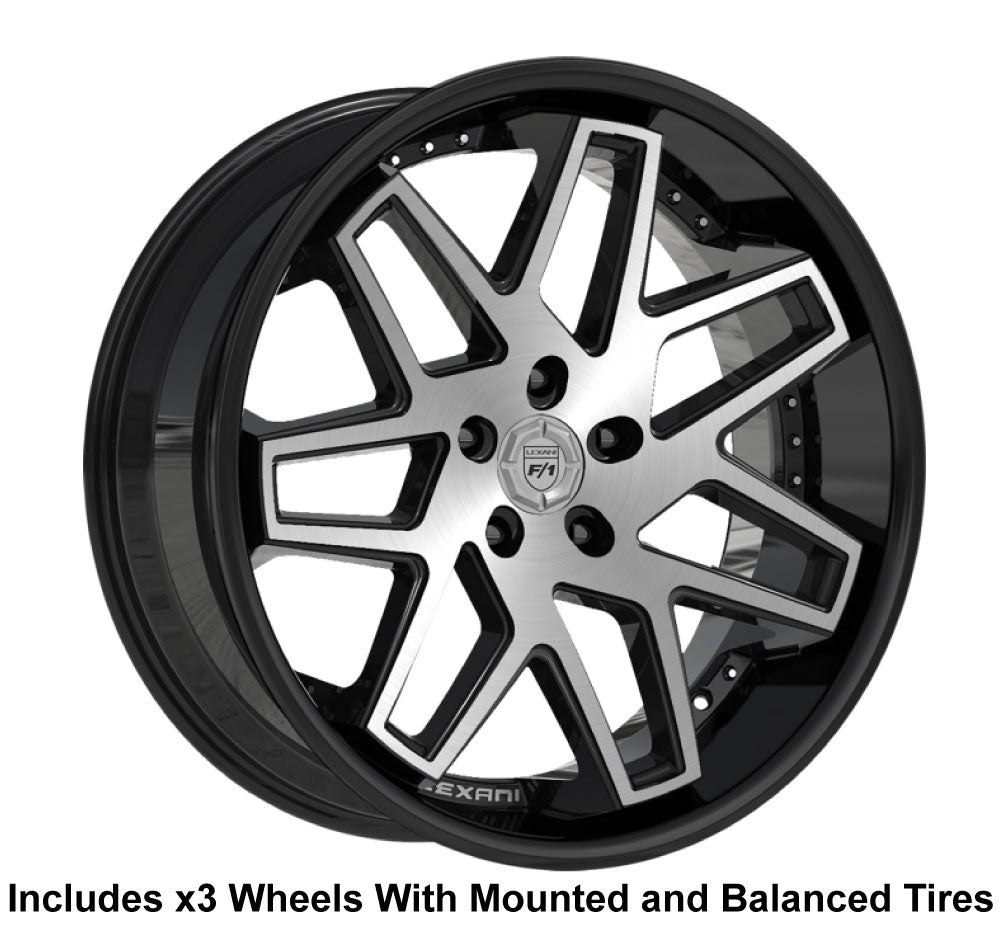 Lexani Nova Slingshot 22" Wheel and Tire Package Rev Dynamics