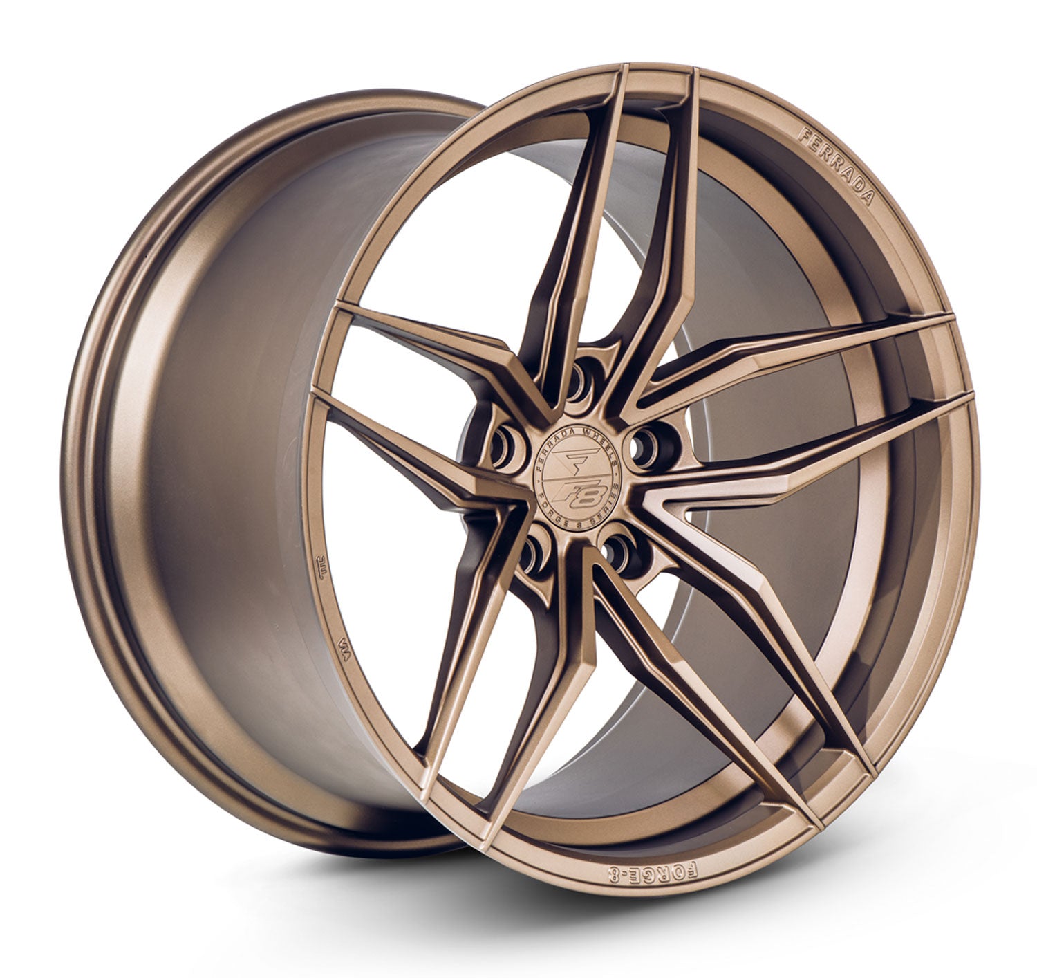 Ferrada FR5 Bronze Tesla Model 3 20x9/20x9 Bronze Wheels