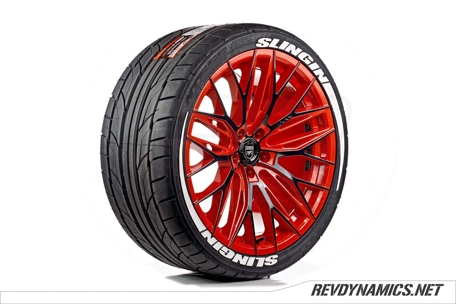 Polaris Slingshot custom white tire lettering 20in lexani aries wheel with nitto nt555 g2 tire