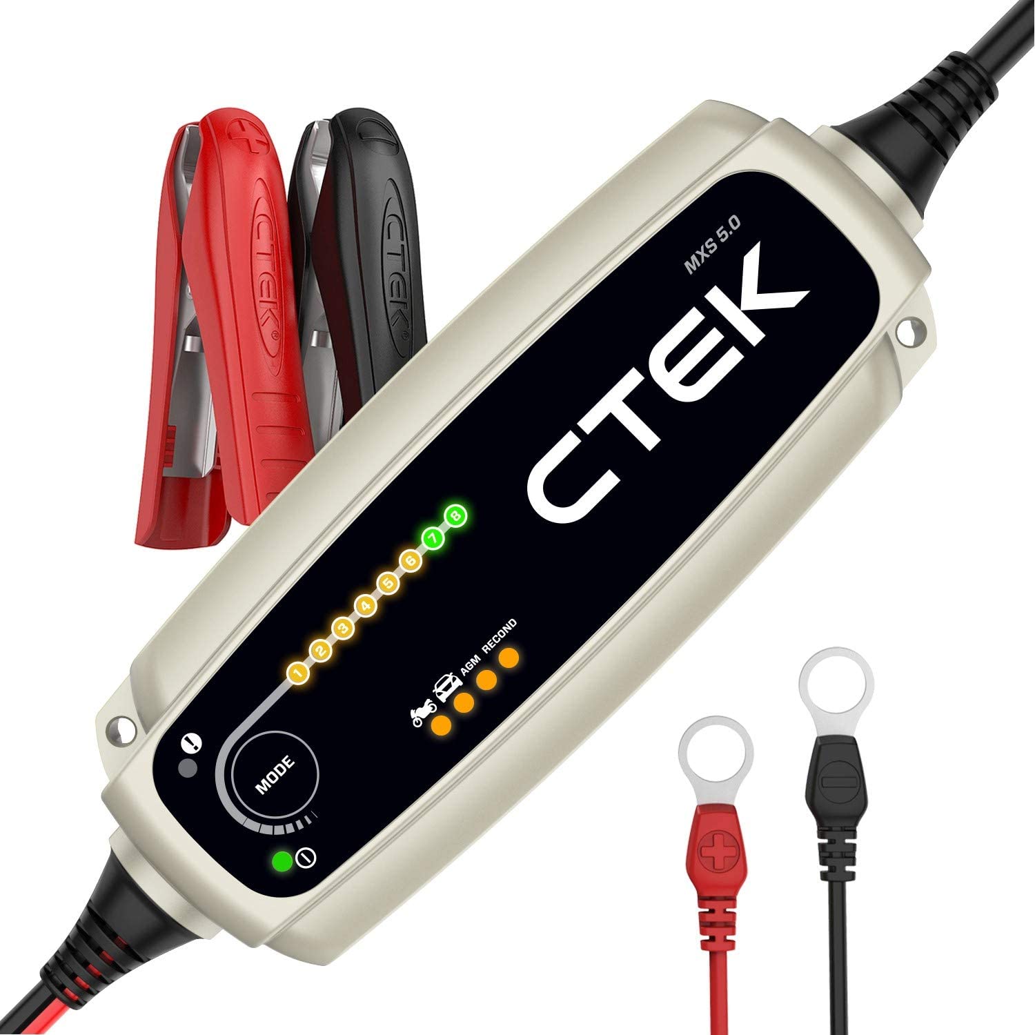 CTEK MXS 5.0 Battery Charger Maintainer – Rev Dynamics