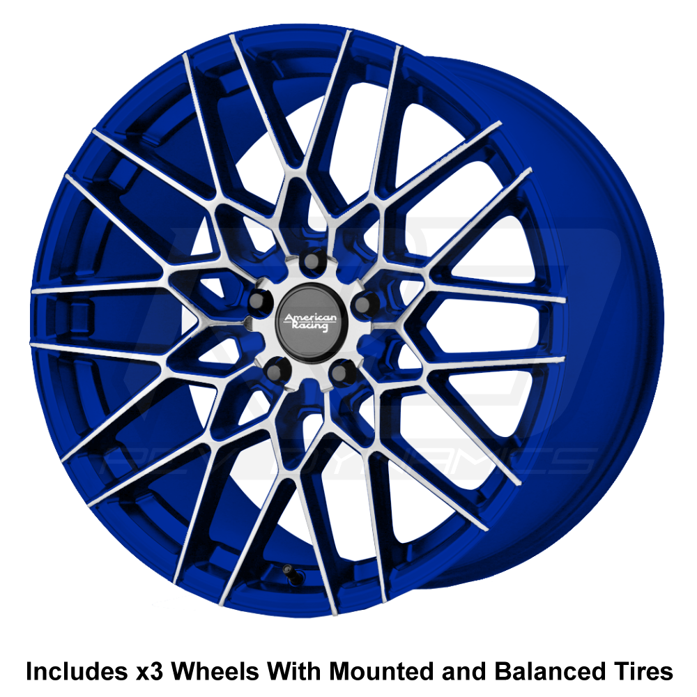 American Racing Barrage Slingshot 20" Wheel and Tire Package - Rev Dynamics