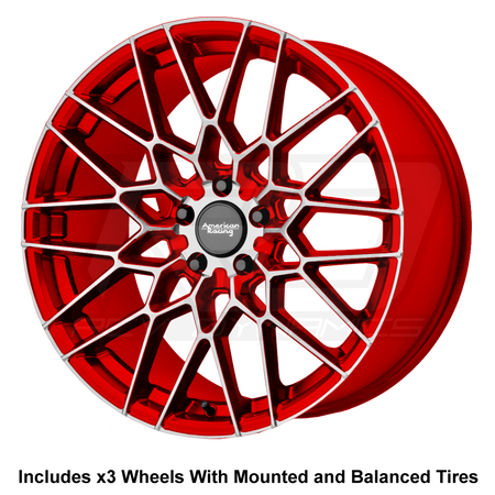 American Racing Barrage Slingshot 20" Wheel and Tire Package - Rev Dynamics