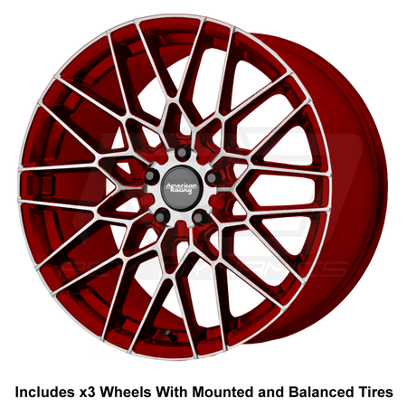 American Racing Barrage Slingshot 20" Wheel and Tire Package - Rev Dynamics