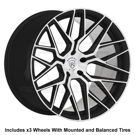 Rohana RFX10 Slingshot 20" Wheel and Tire Package - Rev Dynamics