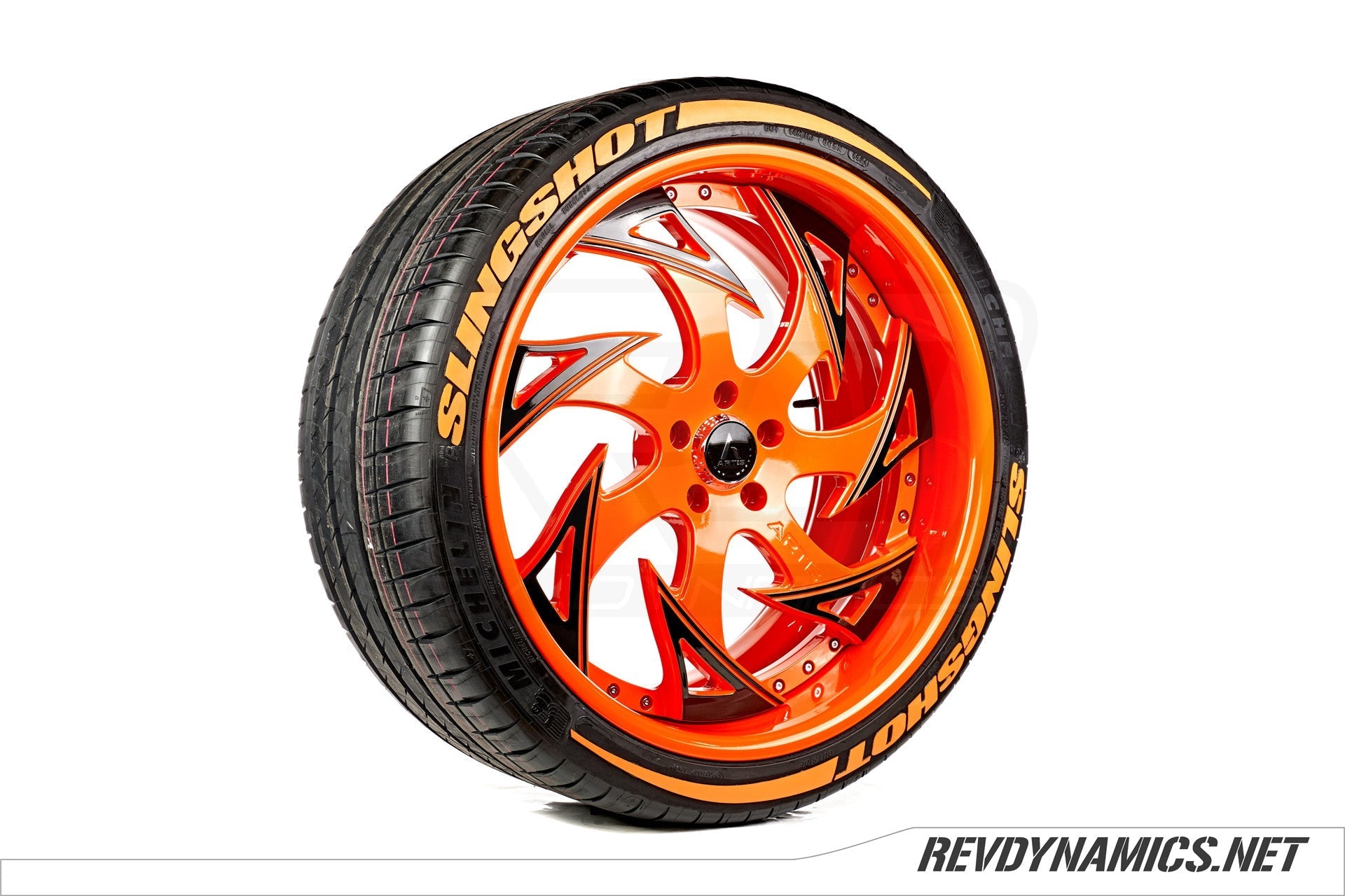 Artis Atomic Custom Finished | Orange Madness and Black