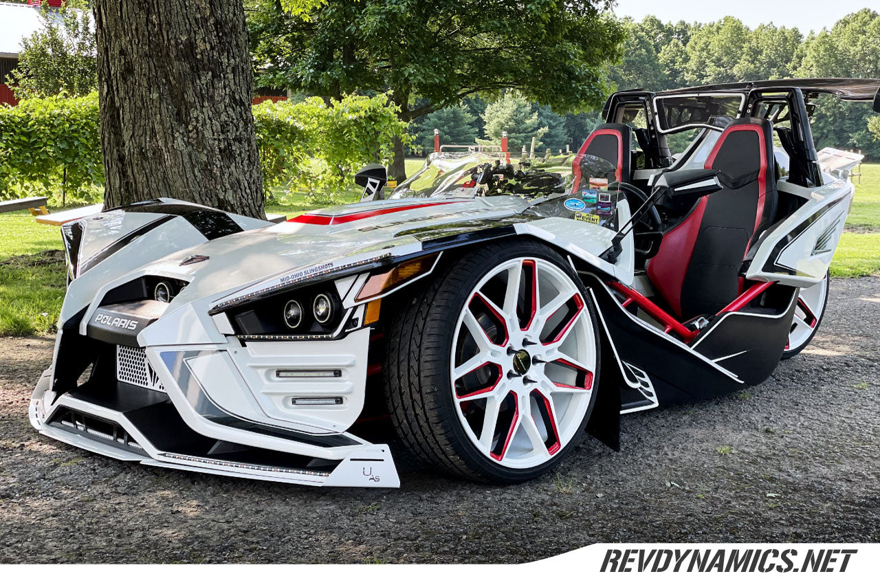 Polaris Slingshot Custom Wheels Giovanna Bogota 22" Staggered Rims