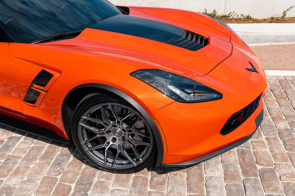 E5 Speedway C7 Z06 Corvette 19" Front 20" Rear Wheel and Tire Package