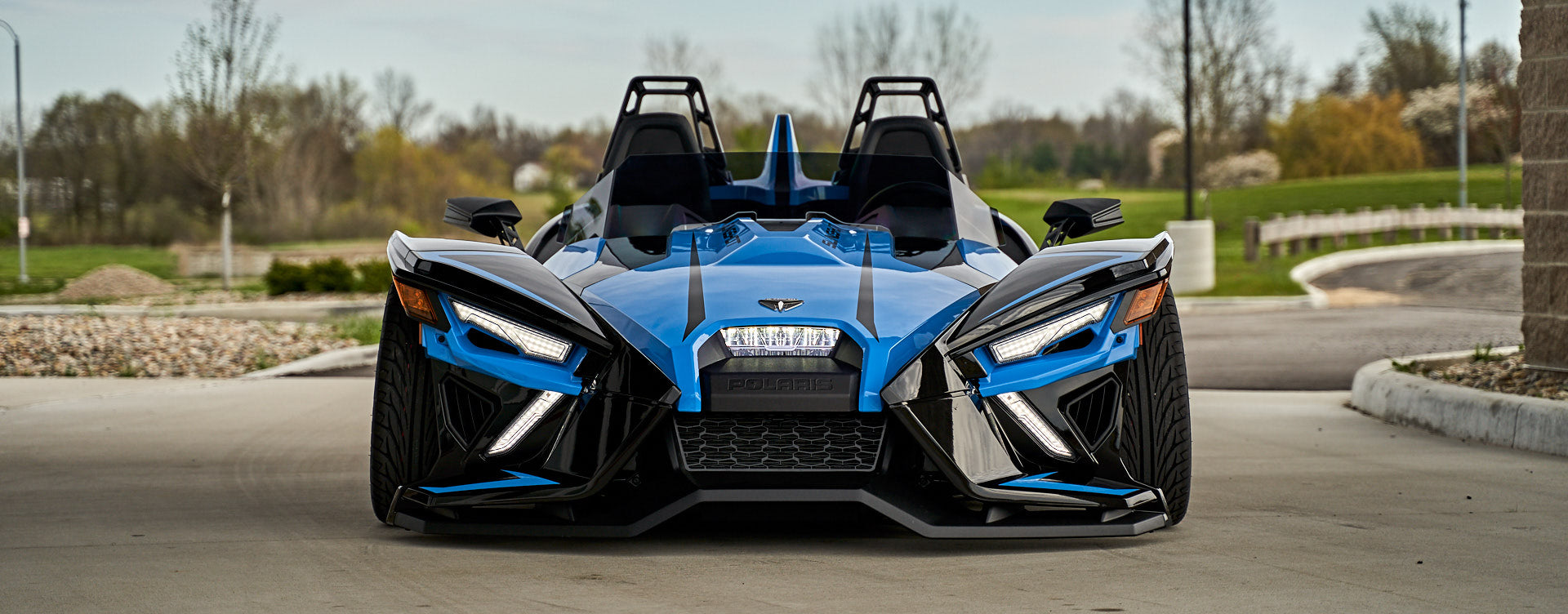 2020 Polaris Slingshot R in Miami Blue with Air Suspension