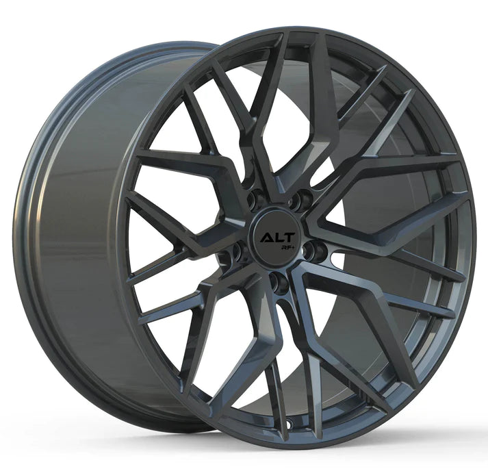 ALT Forged Velocity C8 Corvette 19" Front 20" Rear Wheel and Tire Package - Rev Dynamics