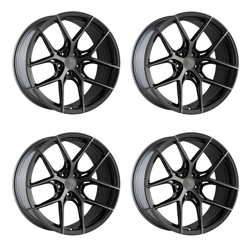 Avant Garde M580R Dark Graphite Metallic Corvette C8 Wheel Package