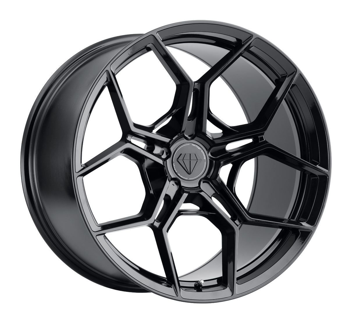 Blaque Diamond BD-F25 C8 Corvette 20x9" Front 21x12" Rear Wheel and Tire Package - Rev Dynamics