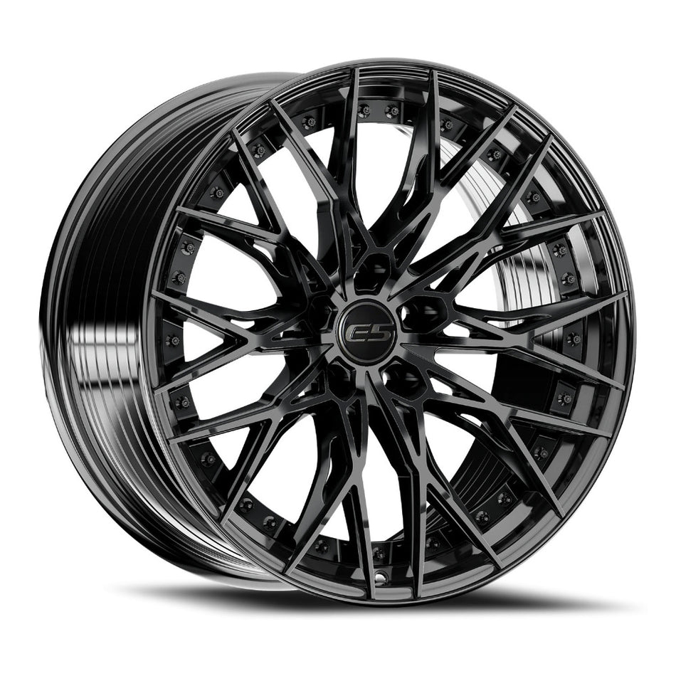E5 Sebring 2P C8 Corvette Z06 20x10" Front 21x13" Rear Wheel and Tire Package - Gloss Black