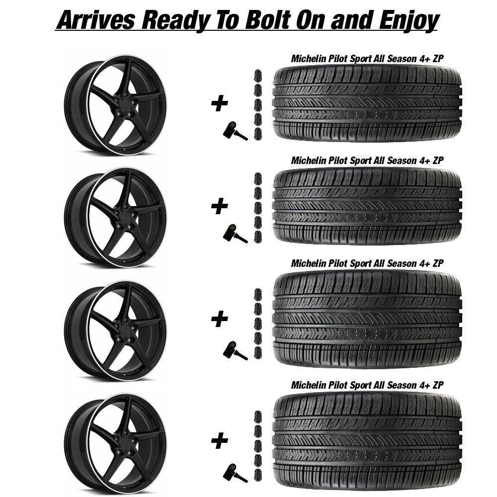 MRR F25 Wheel & Tire Package for C8 Corvette Z06
