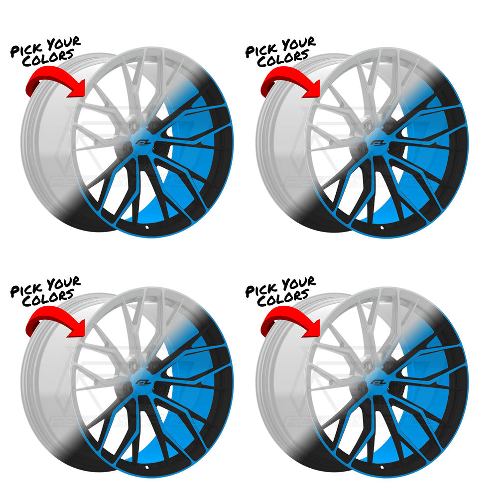 Forgedlite MC11 Wheel & Tire Package for C8 Corvette Z06