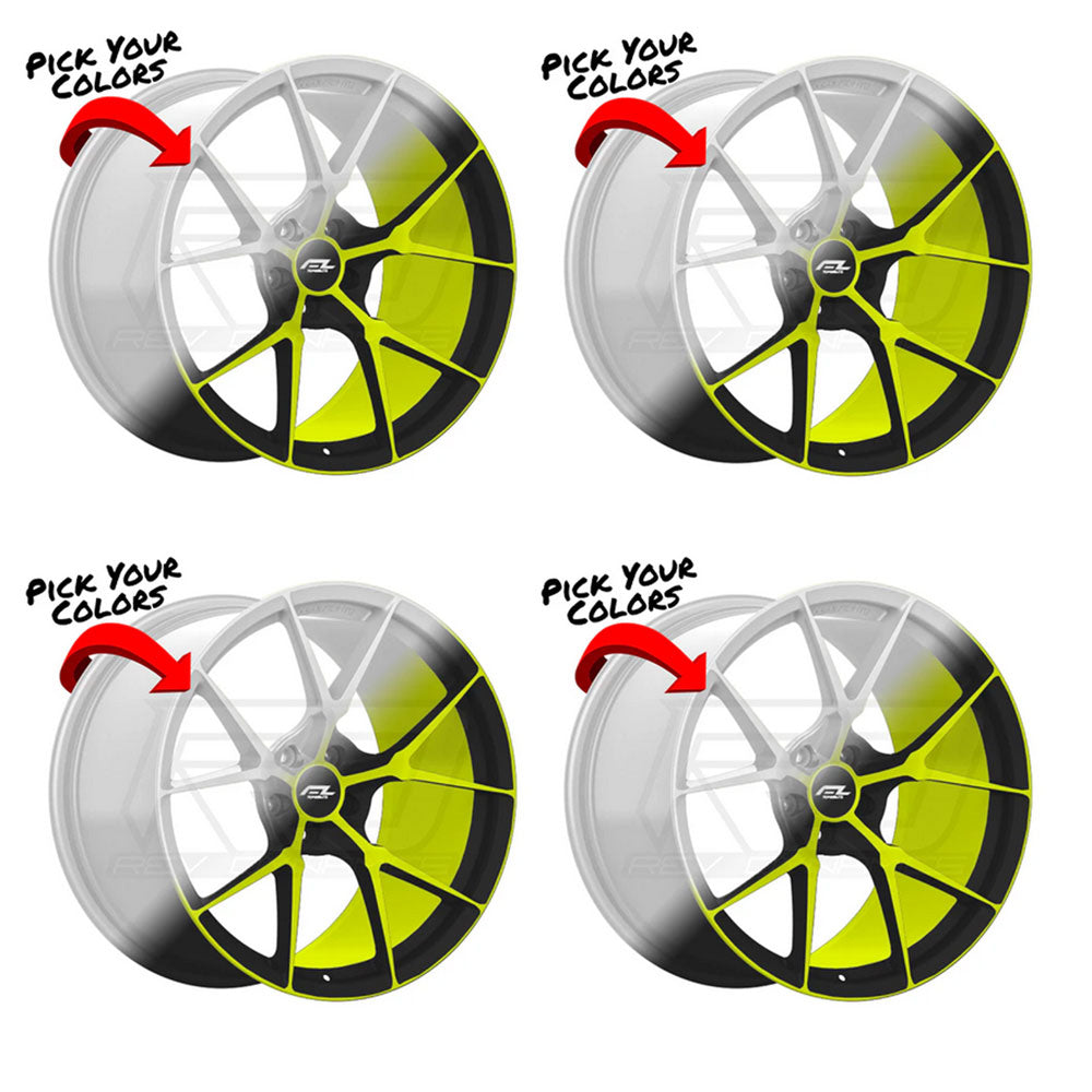 Forgedlite MC5 Wheel & Tire Package for C8 Corvette Z06