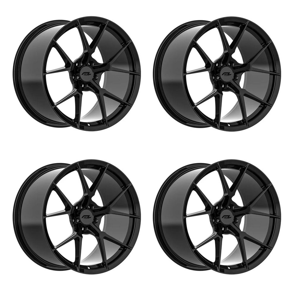C8 Z06 E-Ray Renzo Forgedlite MC5 Gloss Black 20in wheel package