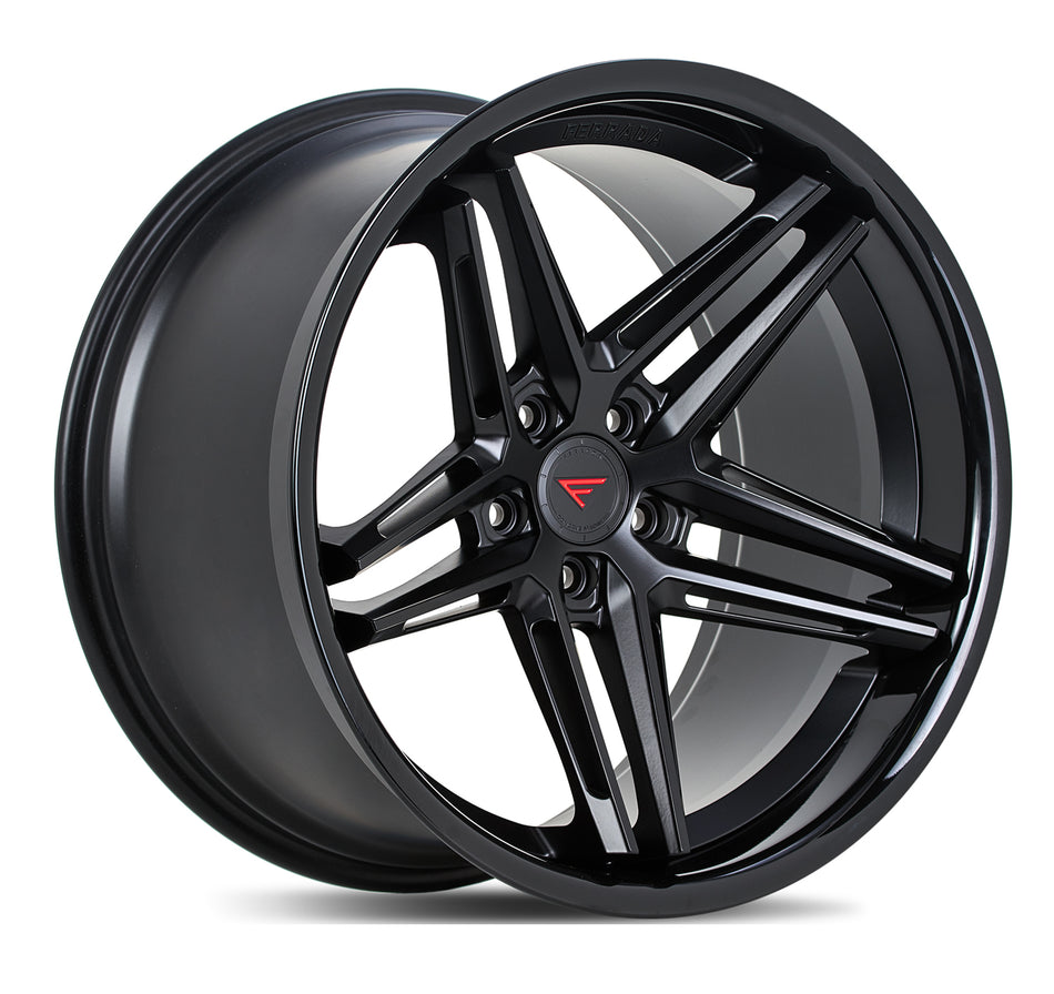 Ferrada CM1 Tesla Model 3 20" Front and Rear Wheel and Tire Package - Matte Black