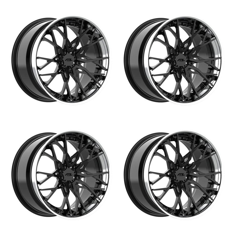 Forgedlite MC5 Wheel & Tire Package for C8 Corvette Z06