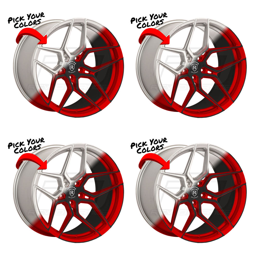 Rohana RFX11 C8 Corvette 20x9