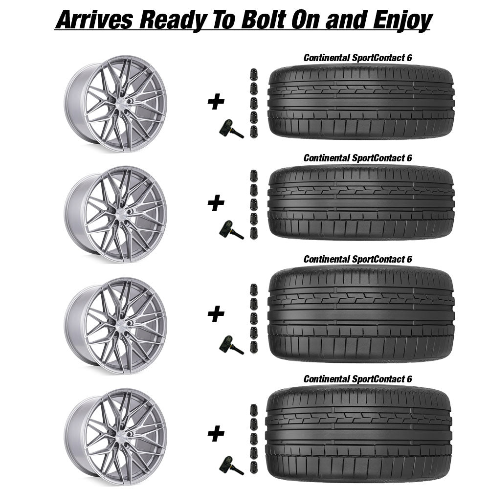 Rohana RFX17 C8 Corvette 20x9