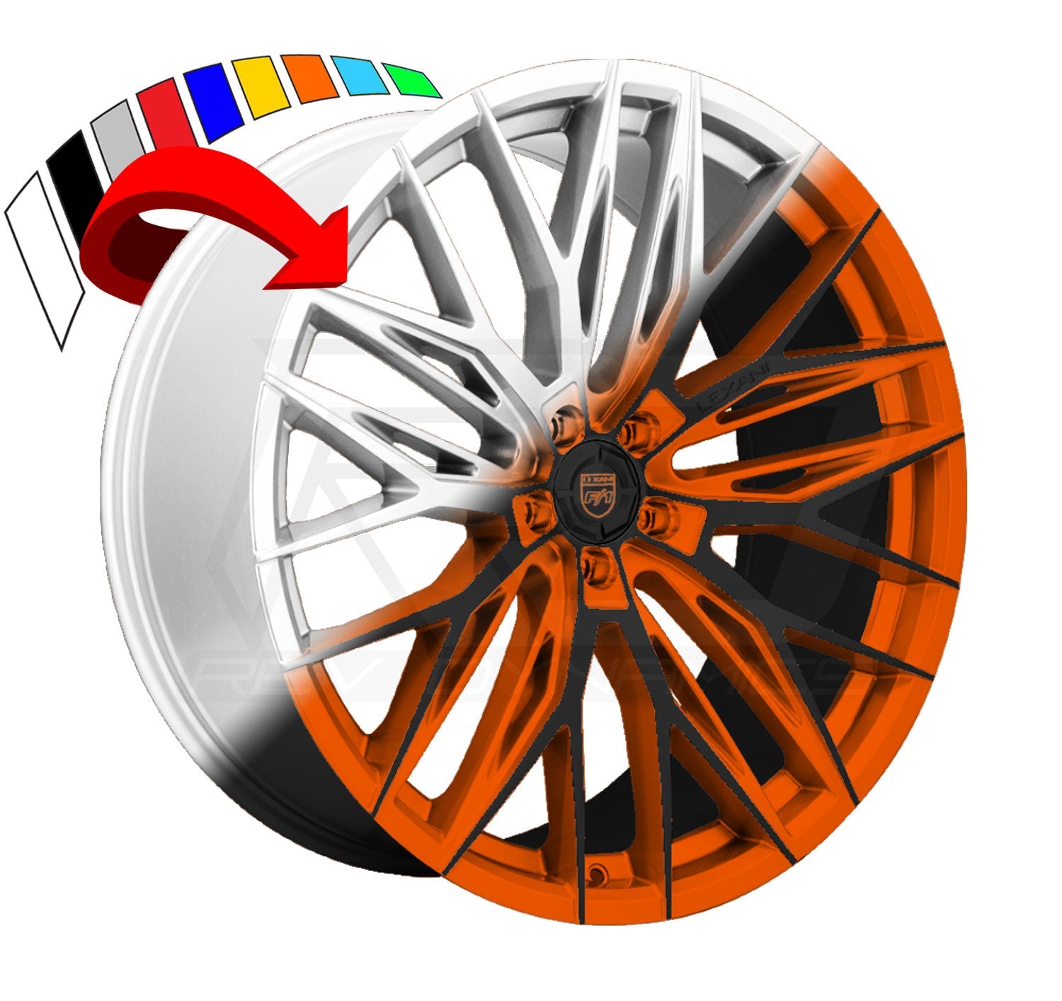 LEXANI 19インチホイール Lexani Aries C8 Corvette 19