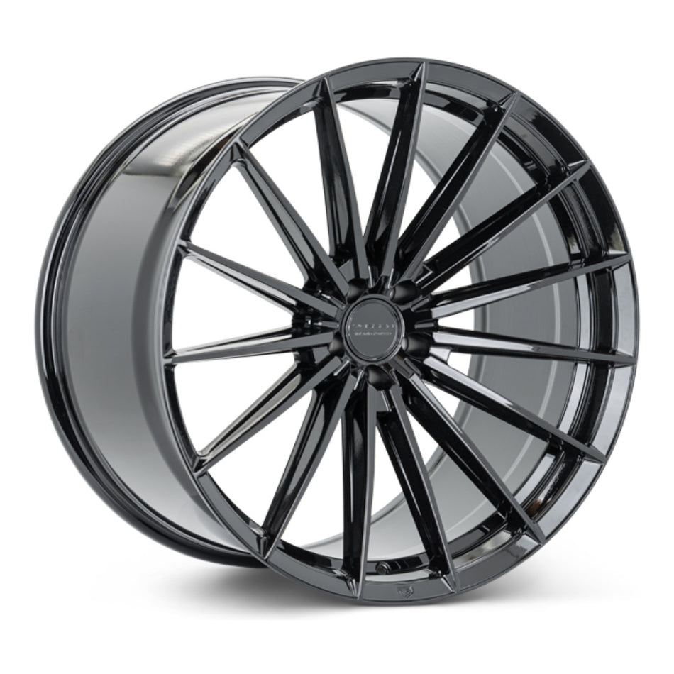 Vossen HX-4 C7 Z06 Corvette 19" Front 20" Rear Wheel and Tire Package - Gloss Black