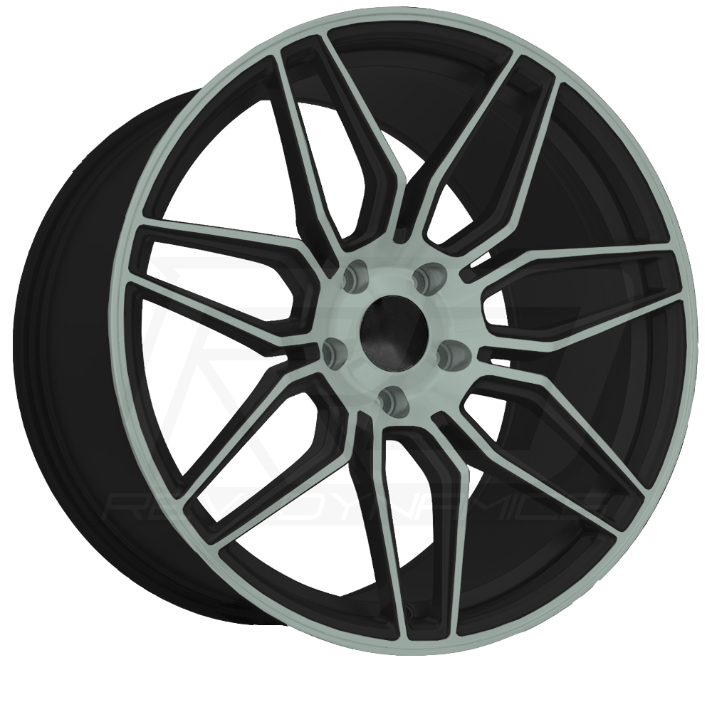 OE Replica CV03D C8 Corvette 19" Front 20" Rear Wheel and Tire Package - Rev Dynamics