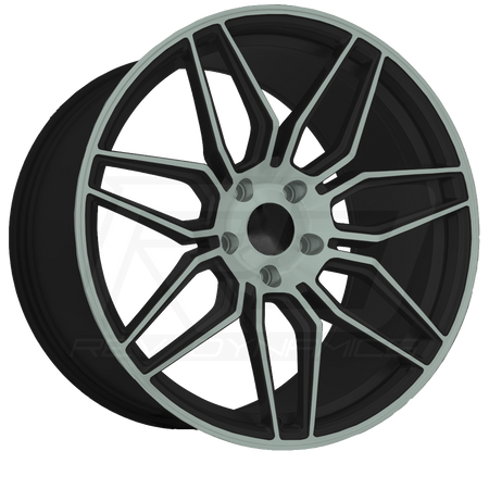 OE Replica CV03D C8 Corvette 19" Front 20" Rear Wheel and Tire Package - Rev Dynamics