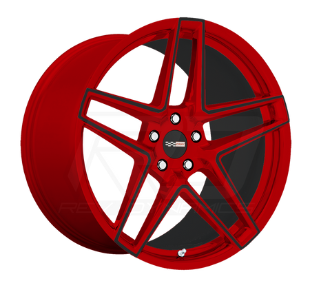 Cray Panthera C8 Corvette 19x9" Front 20x11.5" Rear Wheel and Tire Package - Rev Dynamics