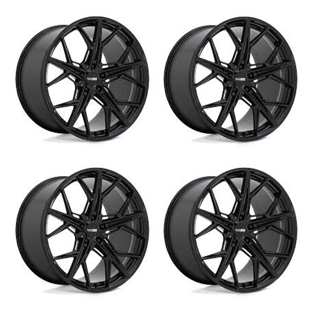 Cray Hammerhead Gloss Black Corvette C8 Wheel Package