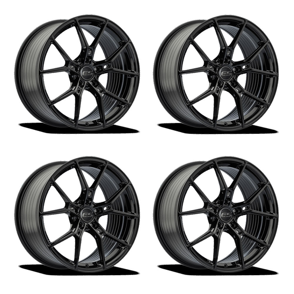 E5 Daytona Gloss Black Corvette C8 Wheel Package