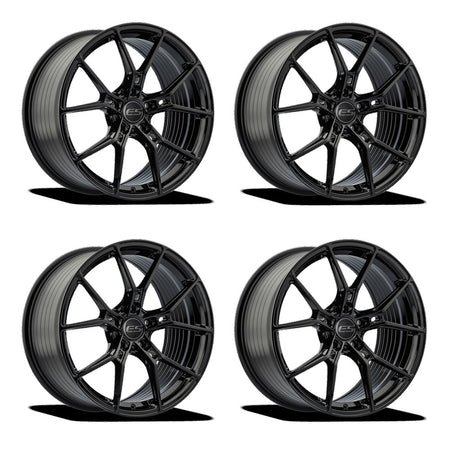 E5 Daytona Gloss Black Corvette C8 Wheel Package