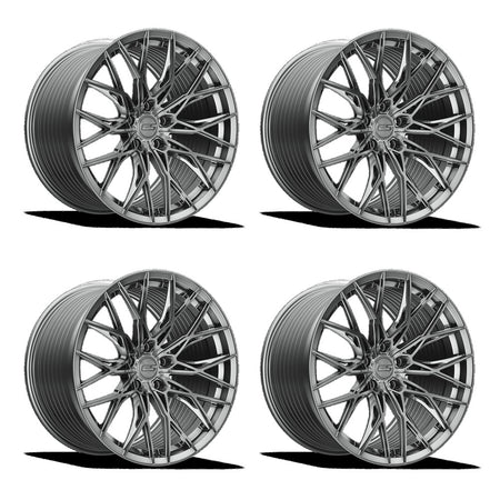 E5 Sebring Titanium Brushed Corvette C7 Wheel Package
