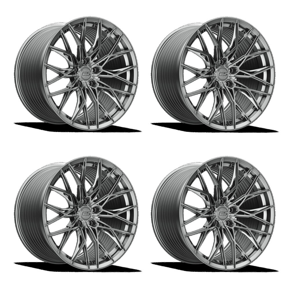E5 Sebring Titanium Brushed Corvette C8 Wheel Package