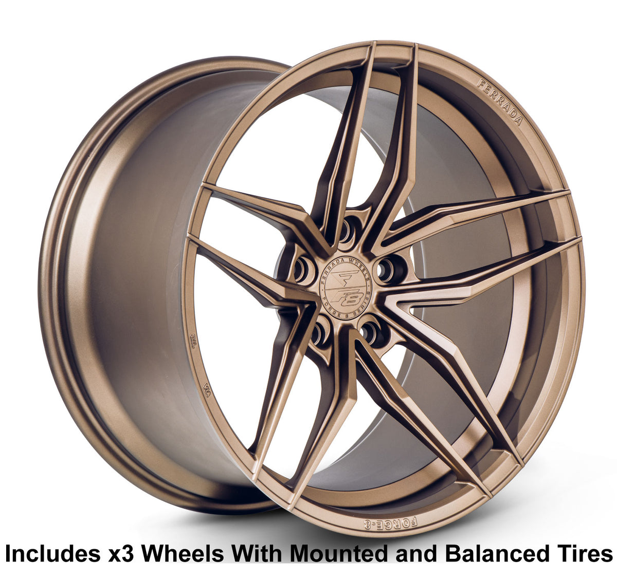 Ferrada F8-FR5 Forged Slingshot 20" Wheel and Tire Package