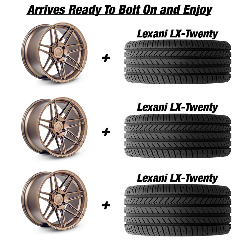 Ferrada F8-FR6 Forged Slingshot 20" Wheel and Tire Package