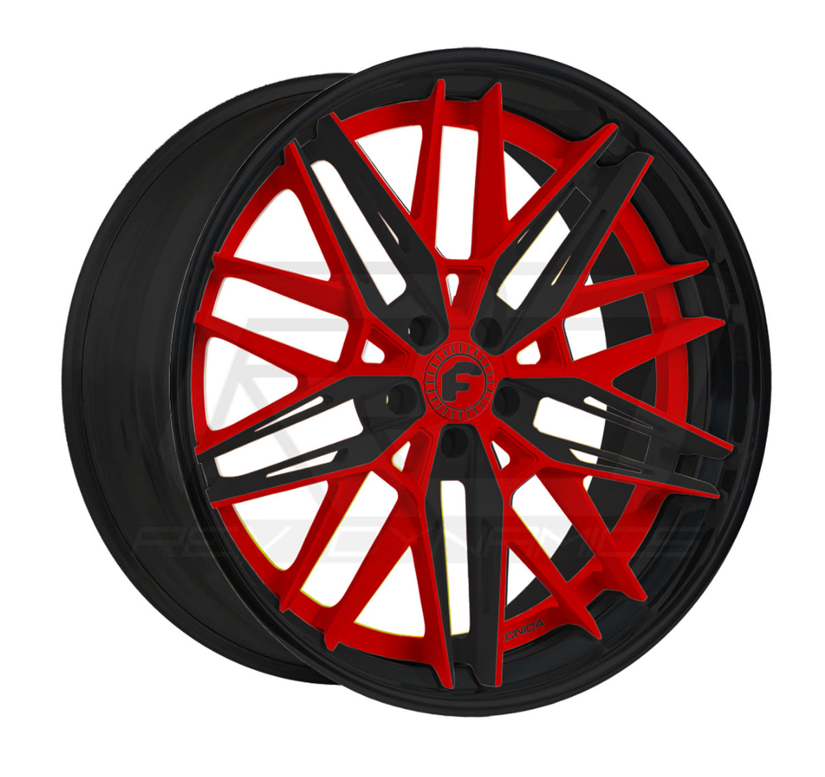 Forgiato Tecnica 3.14 C8 Corvette 20x9" Front 21x12" Rear Wheel and Tire Package - Rev Dynamics