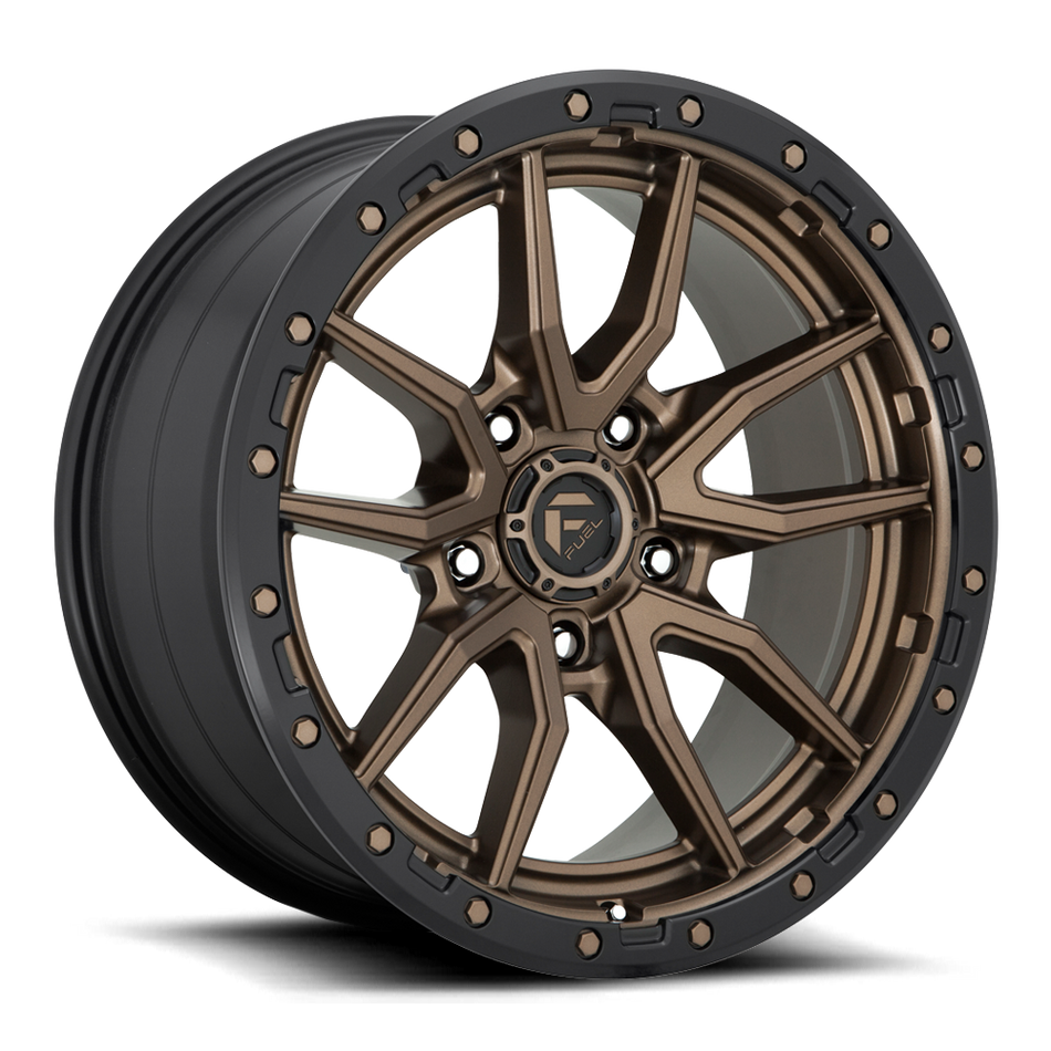 Fuel Rebel-5 Jeep Wrangler JL 20" Wheel and 33" Tire Package - Rev Dynamics