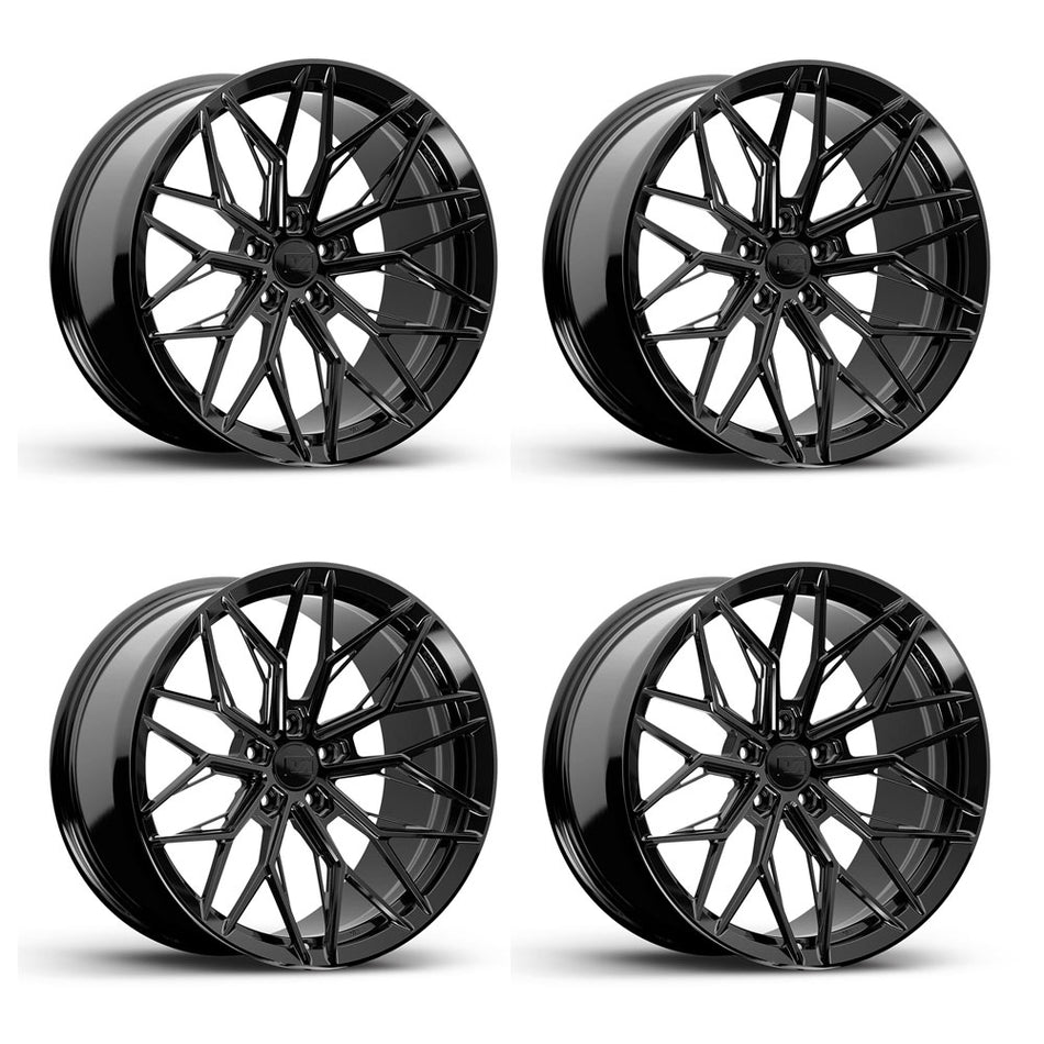 Variant Maxim C8 Corvette 20x9" Front 21x12" Rear Wheel and Tire Package