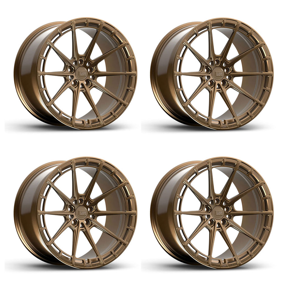 Variant Aure C8 Corvette 20x9" Front 21x12" Rear Wheel and Tire Package