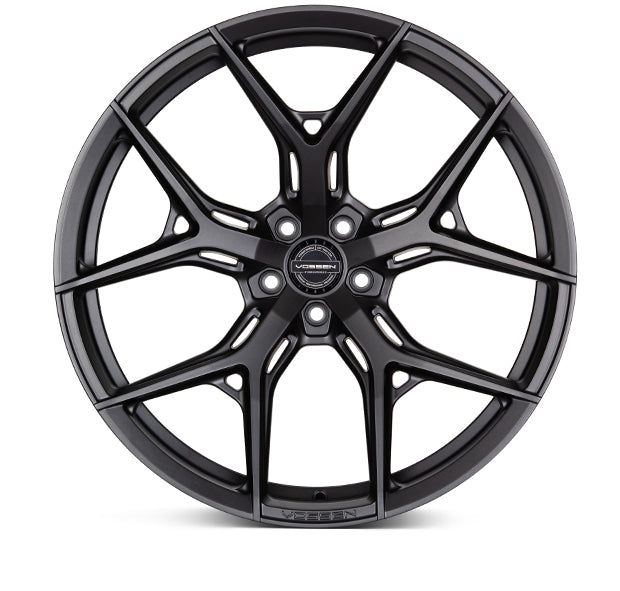 Vossen HF-5 Tesla Model 3 20" Front and Rear Wheel and Tire Package - Gloss Black