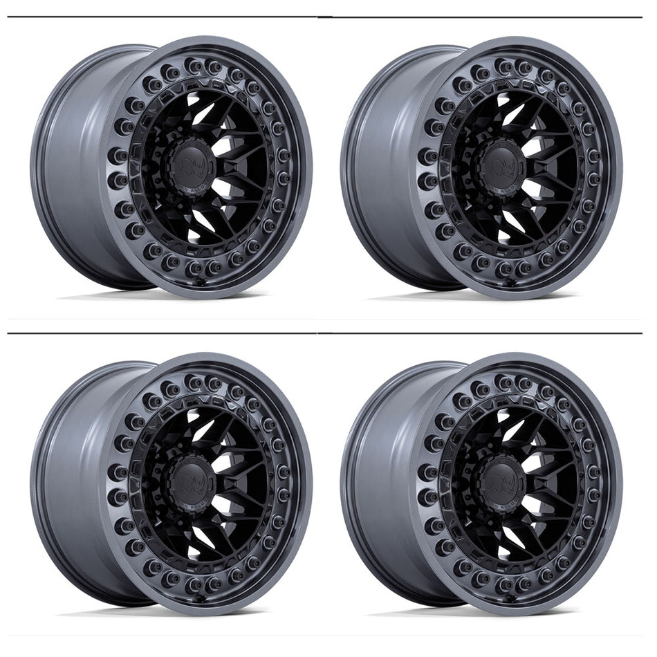 Black Rhino Alpha Jeep Gladiator JT 17" Wheel and 37" Tire Package