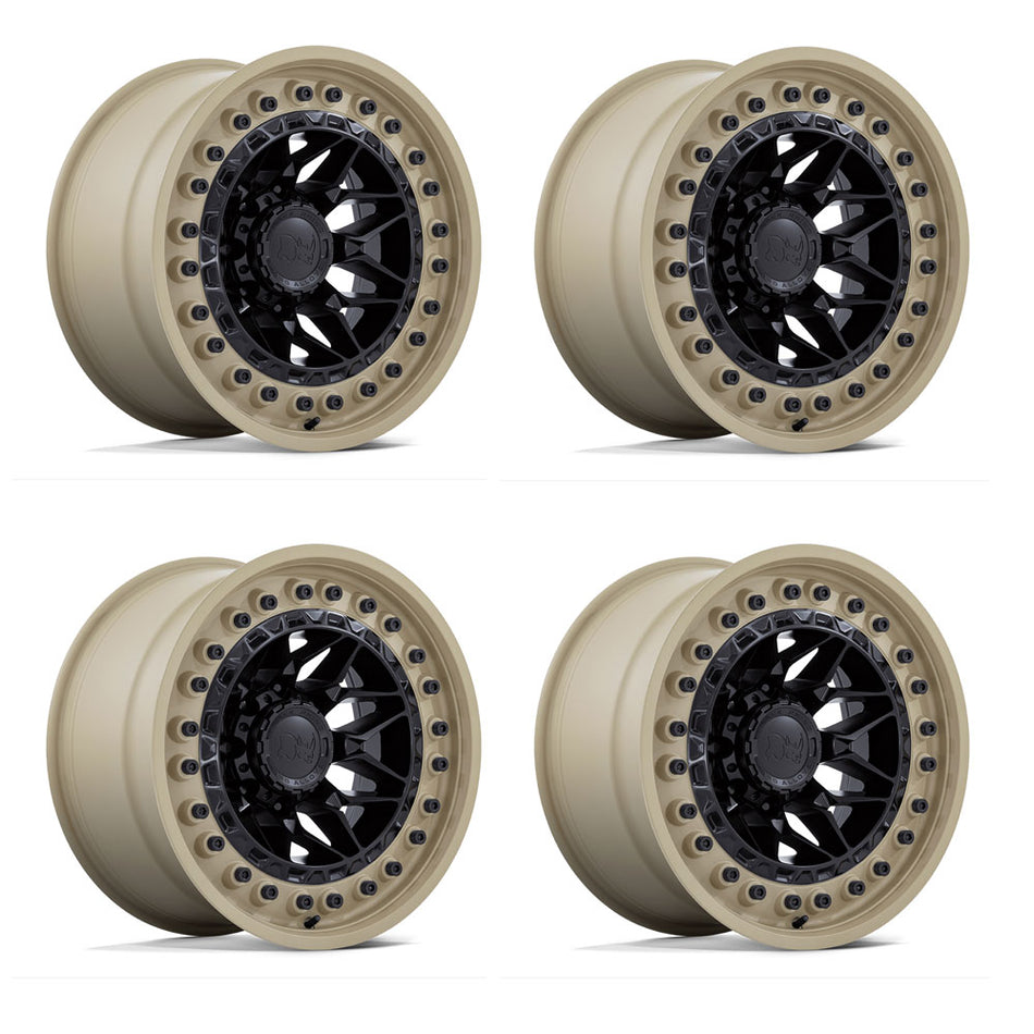 Black Rhino Alpha Jeep Gladiator JT 17" Wheel and 35" Tire Package