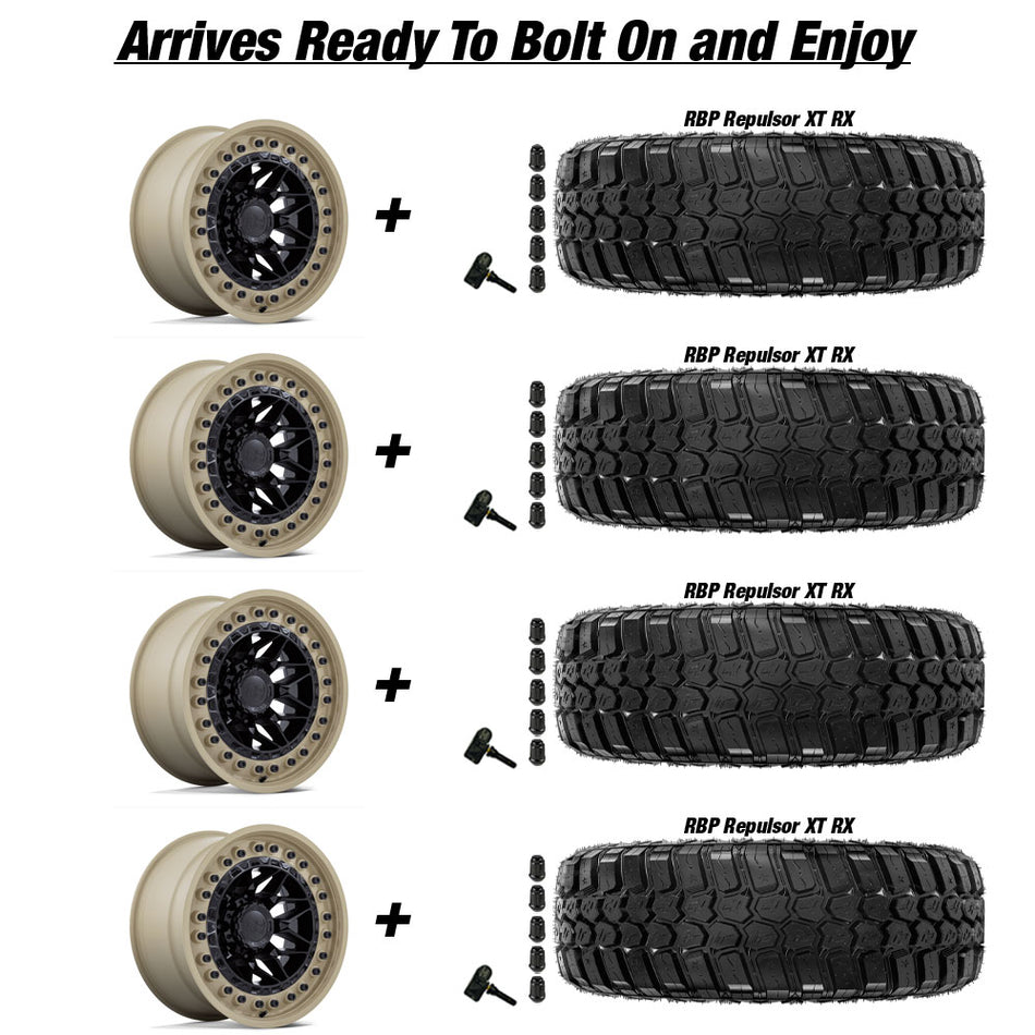 Jeep_Gladiator_Black_Rhino_Alpha_Matte_Black_w_Sand_Lip_20in_wheel_and_RBP_Repulsor_MT_RX_tire_package