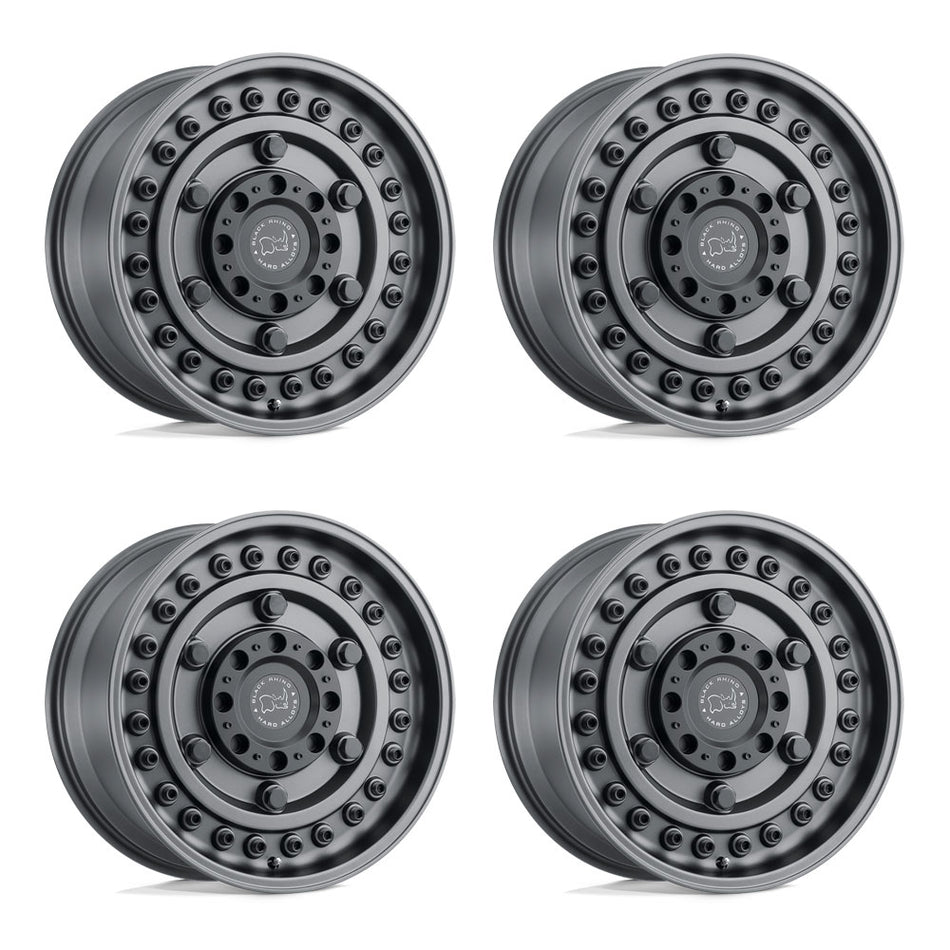 Black Rhino Armory Jeep Gladiator JT 17" Wheel and 37" Tire Package